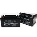 Yamaha 600CC UpStart 12V, (excl. - Battery YZF-R6 R6S) Activated, Motorcycle Battery Maintenance Free, UB-YTZ10S-BS 2011 Factory 2-Pack Replacement 8.6Ah,