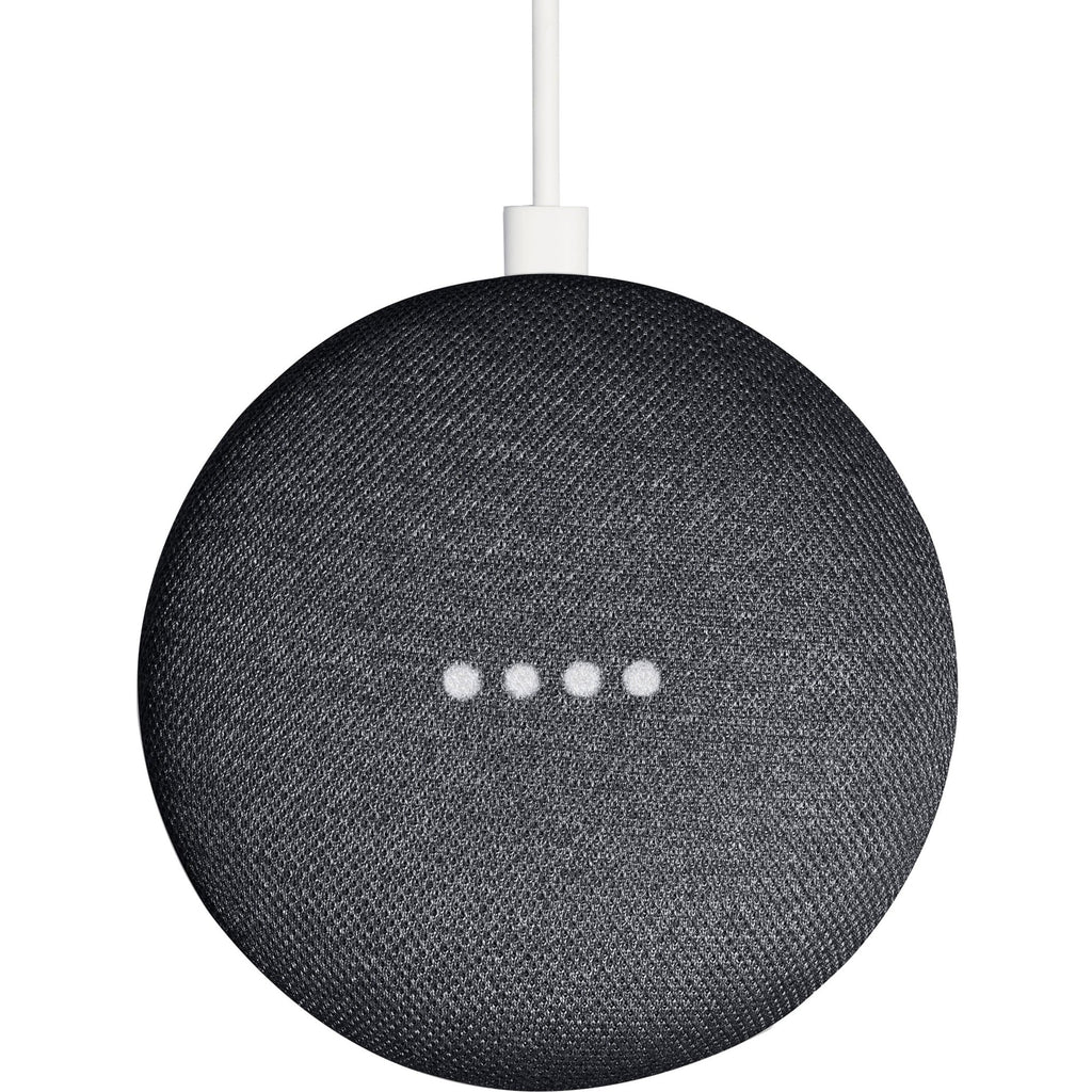 Bluetooth Mini Supported, Black Speaker, Smart Charcoal Assistant Home