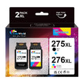 Canon Black, 275XL 275 276 276XL 1 Pixma Tri-Color) Canon TS3500 TR4722 TS3520 for CL-276XL Ink PG-275XL Cartridge for TR4700 for Canon (1 Ink Fir TR4720 TS3522