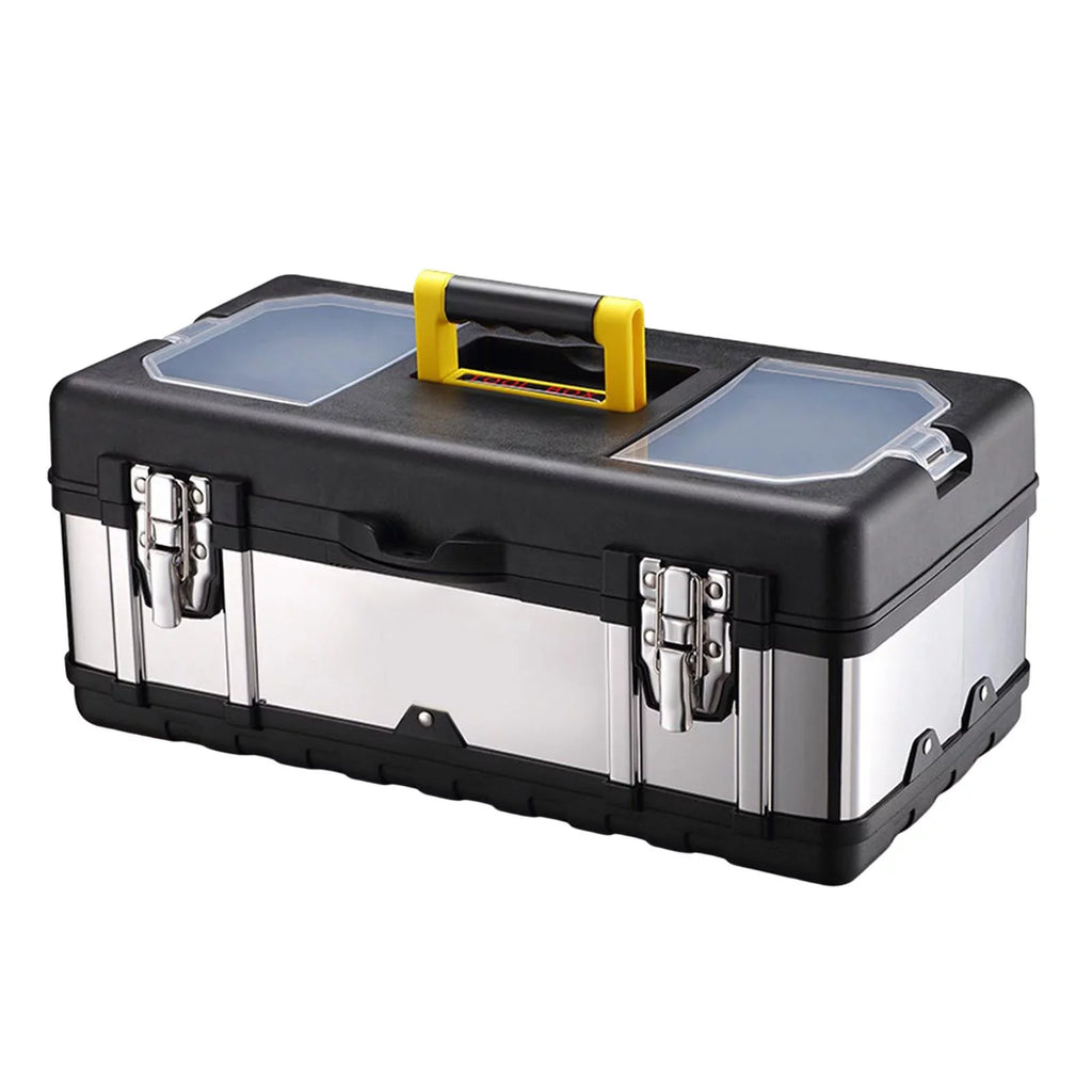 Case Lockable Case Repair Carry Car Storage Tools for Trunks Toolbox 17inch Plumber