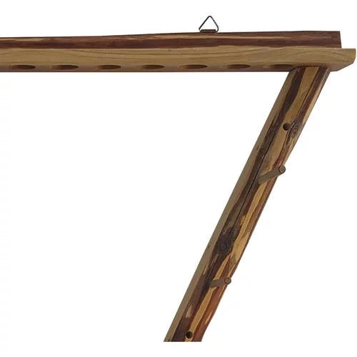 Compound Arrow Storage Rustic - 2 Rack 12 Archery Creek Rush Wall Creations Bow