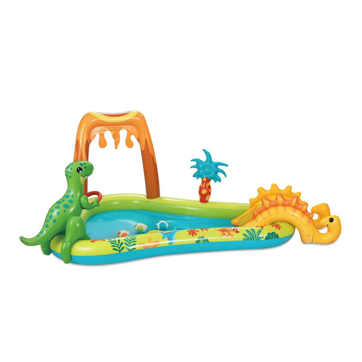 Dino Play Ages Day Center, Up, Inflatable Unisex Play and 2
