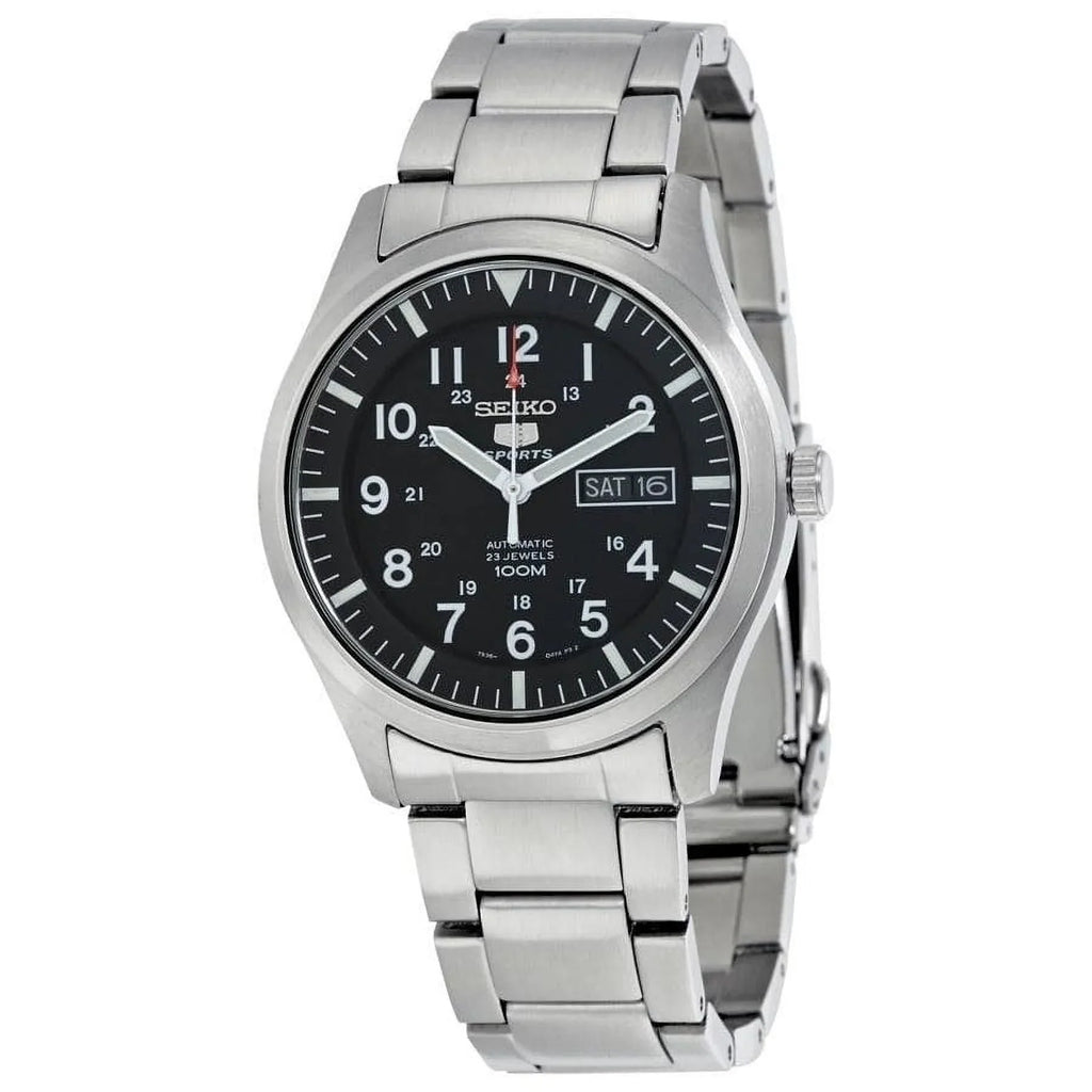 Men's Seiko SNZG13 Steel Automatic Series' Watch Stainless '5