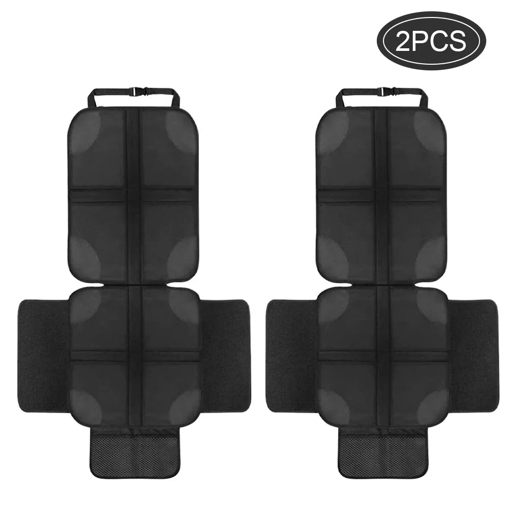 Padding Seat Non-Slip Protector Thickest Child Protect Baby Backing and Mesh 2Pack Car Pet for with Pockets and Seats