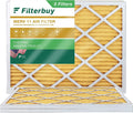 16x21.5x1 Pleated 11 Filterbuy Filters MERV (3-Pack) Furnace AC HVAC Air
