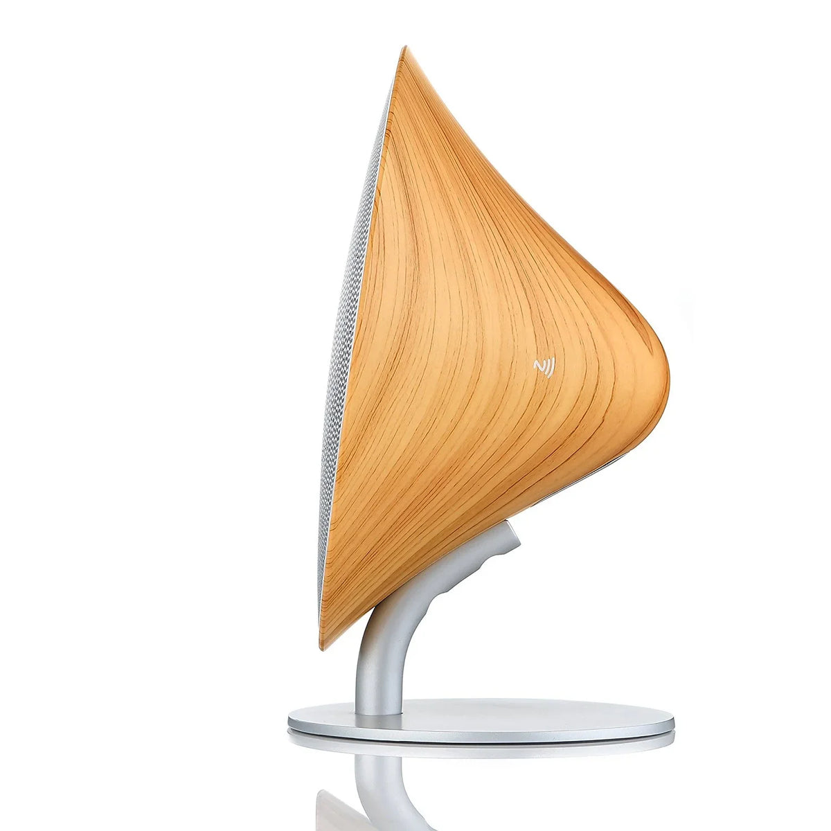 Touch Wood Surface Wireless 2 Channel Bluetooth ENAPY Gramophone Speaker with