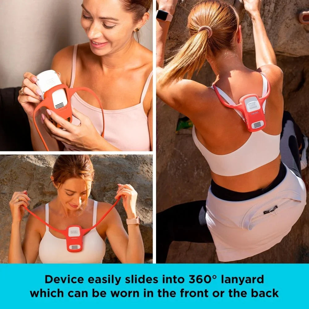 Device, Comfortpak, Tropicoral and (BCWCC101-04) Heating Cooling BLACK+DECKER Wearable