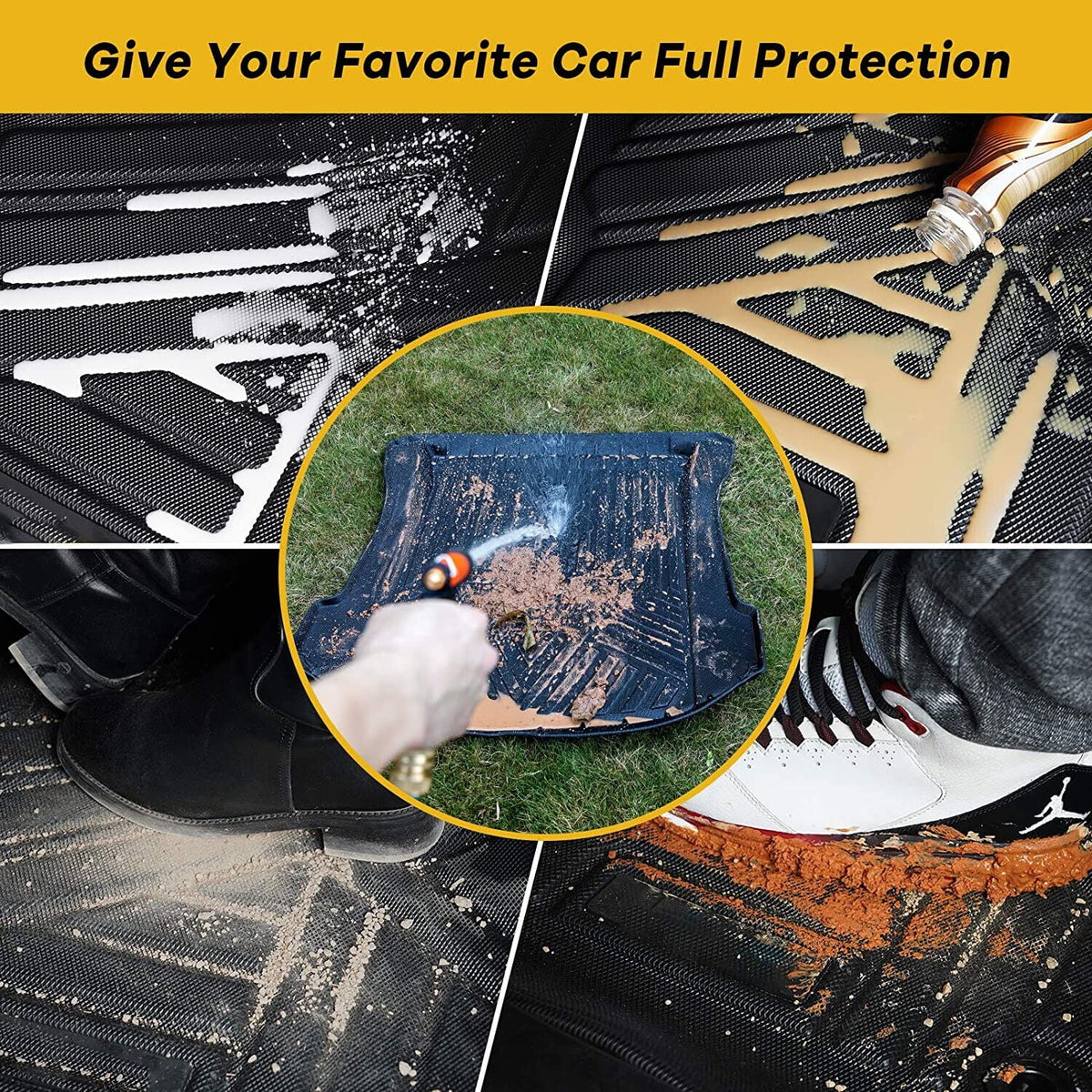 Cargo for Toyota Liner Mats 2020-2023 Highlander Custom Mat Waterproof Trunk