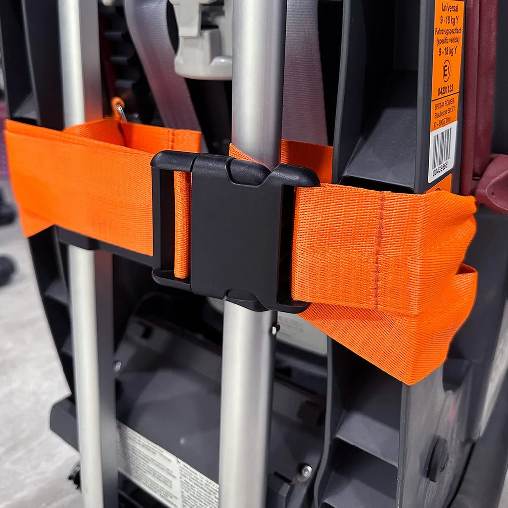 Car or Compartment. for Traveling,Extendable Under Base Airport-Carseat storable,and stowable Cart Plate,Foldable, Roller Seat Travel Your Over for Head seat Airplane