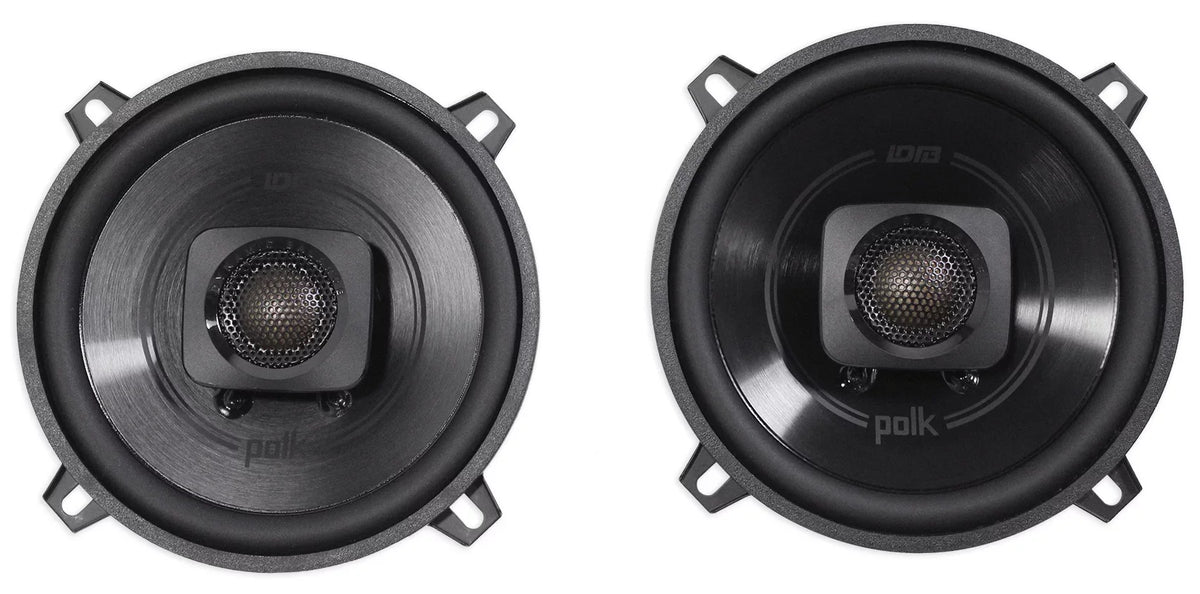 Audio DB522 + 5.25" Rockmat Speakers ATV/Motorcycle/Boat Polk (2) Car Audio 600w