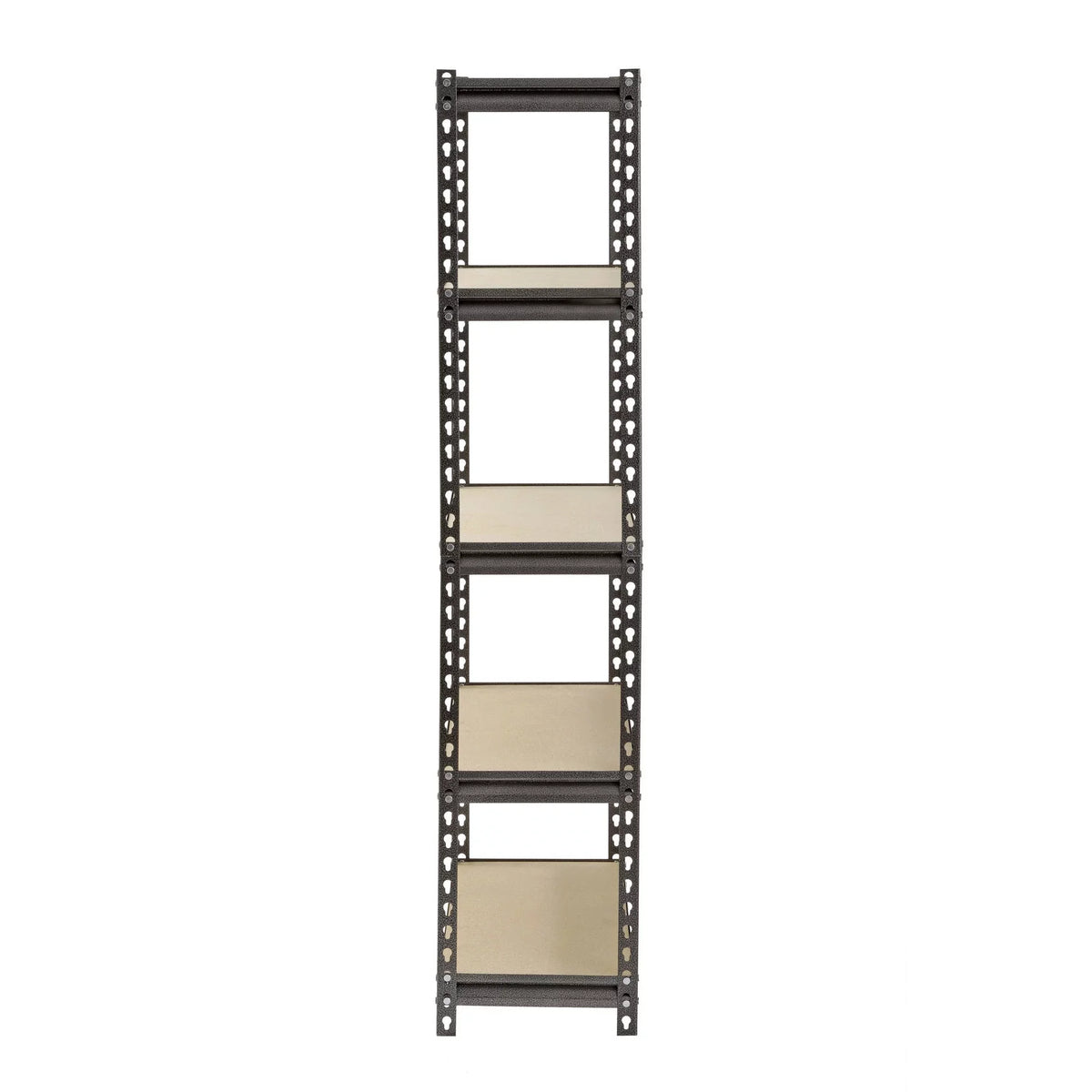 Capacity Steel 60"H lbs. Shelves, 30"W x per x 12"D Muscle 5-Shelf 500 Silver Rack Shelf; Freestanding