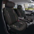 Seat Cover, Crystal Cars, Fit Universal 2, of MPVs Leather Faux Rainbow Set Fit for SUVs, Car Auto Drive