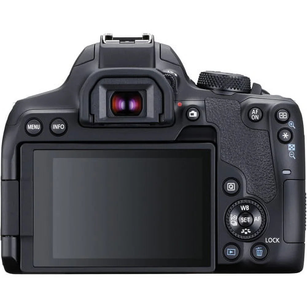 f/8.0 Canon Kit+Lens Camera 18-55mm+500mm Cards(18PC) Starter EOS Lens Telephoto T8i T-mount+COMMANDER Filters+CASE+64Memory for Rebel with