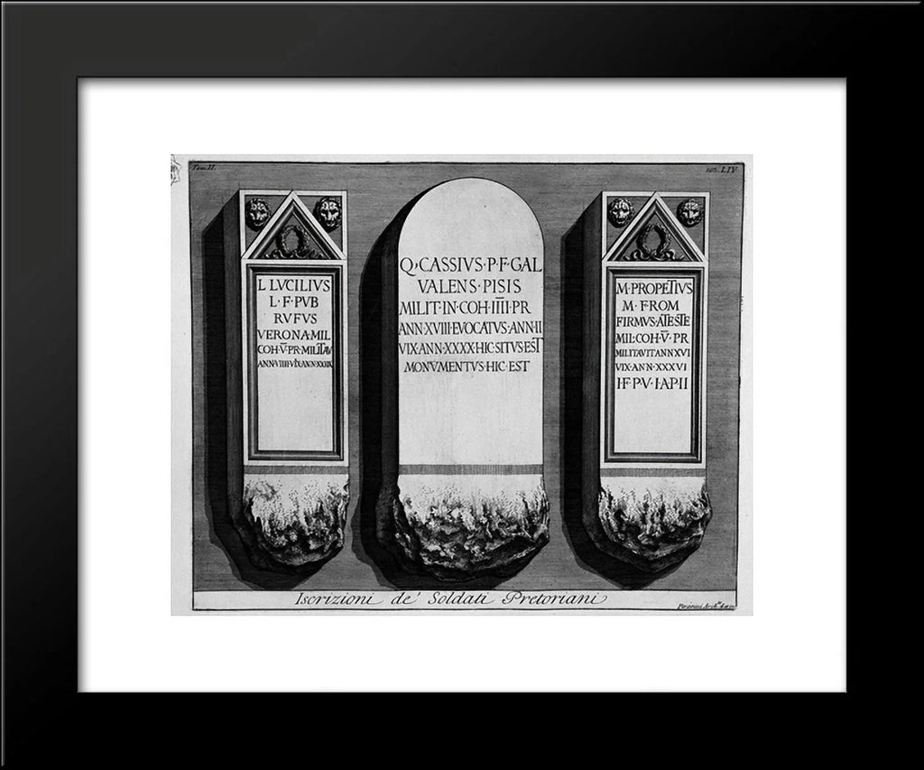 antiquities, of Registration Plate t. 2, The Praetorian LIV. `Soldiers Roman ...