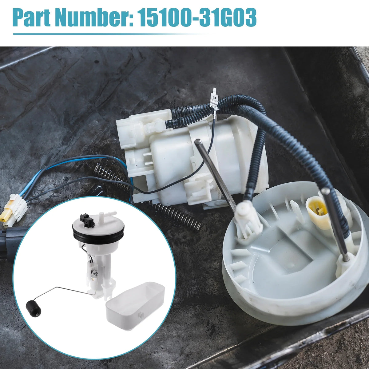 1 500 Fuel King Assembly Suzuki 750 Unique 450 Plastic 2005-2021 Module Metal Quad Bargains for Electric Pump Set 700