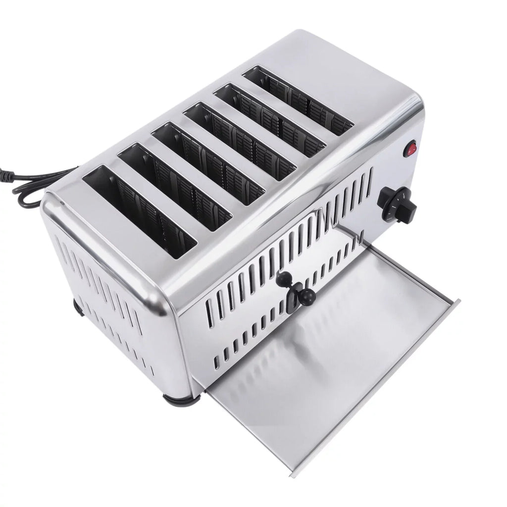 Toaster Electric Toaster TFCFL Machine Bagel 6-Slice Toaster 1680W Bread Commercial