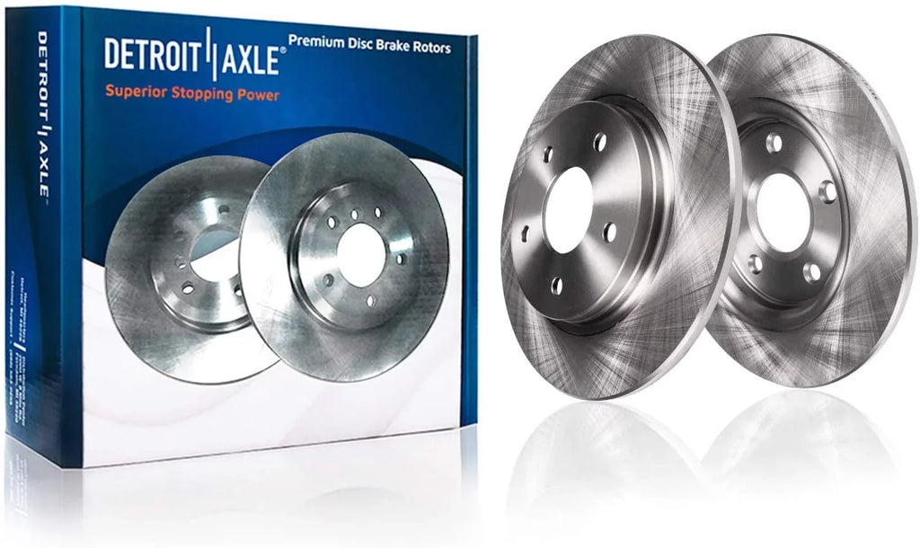 Front Brake and & Grand Country Brake 2008-2012 for Town Pads Calipers Brake Caravan, Detroit - Kit & Replacement Disc Ceramic Axle Brake Rotors Dodge Rear