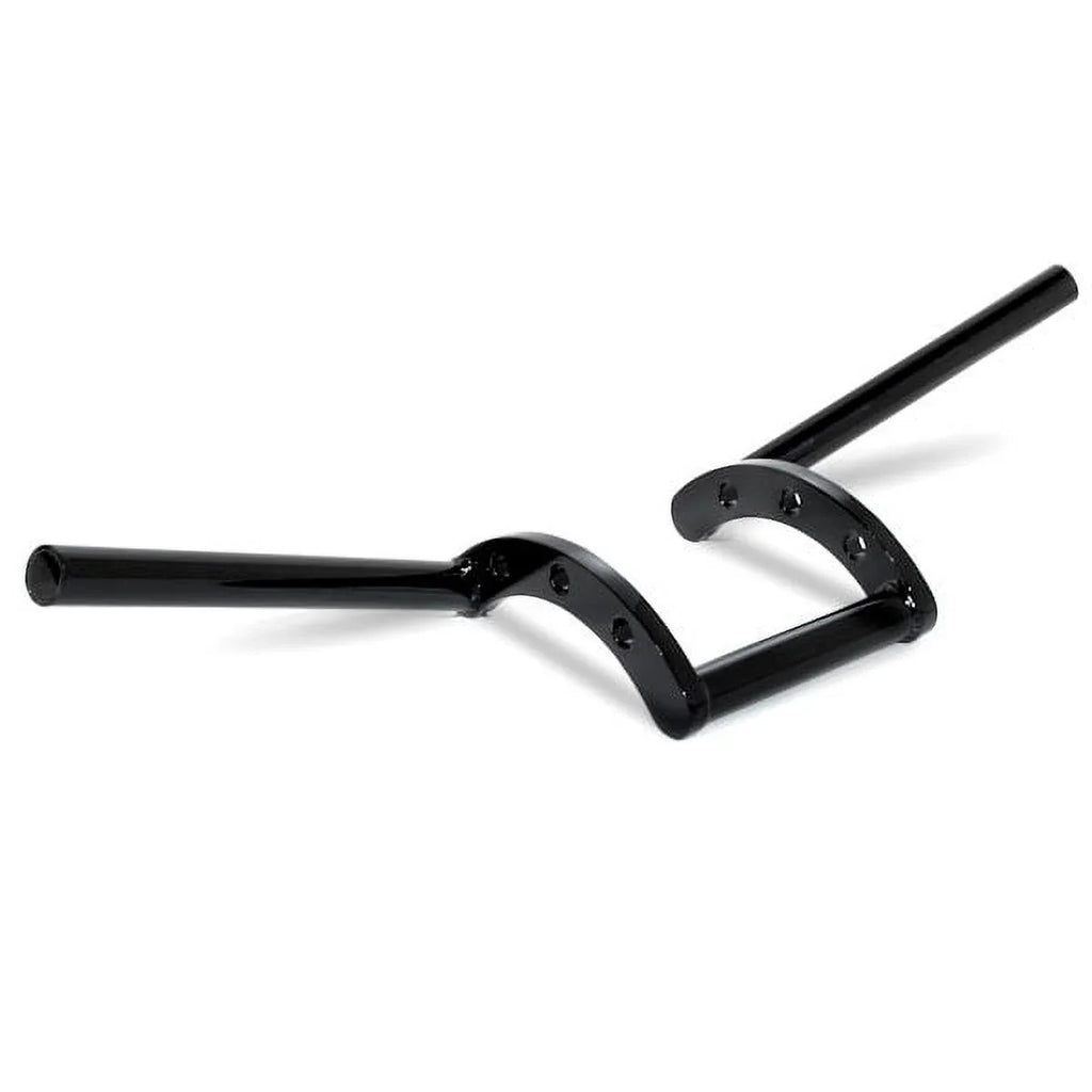 1" Krator Harley Black Cruiser FLHP with Handlebar Davidson Motorcycle Police Bike Compatible Z-Bars