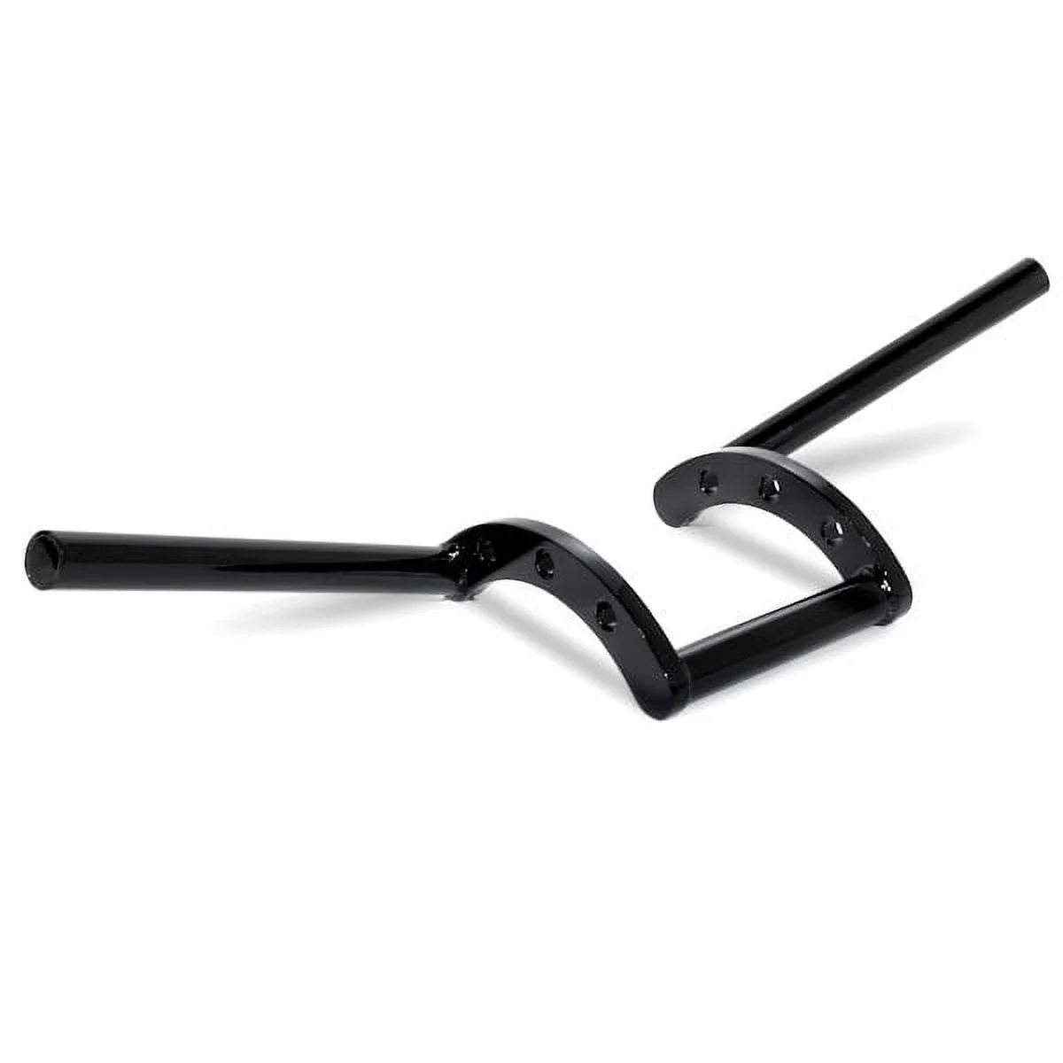 1" Krator Harley Black Cruiser FLHP with Handlebar Davidson Motorcycle Police Bike Compatible Z-Bars