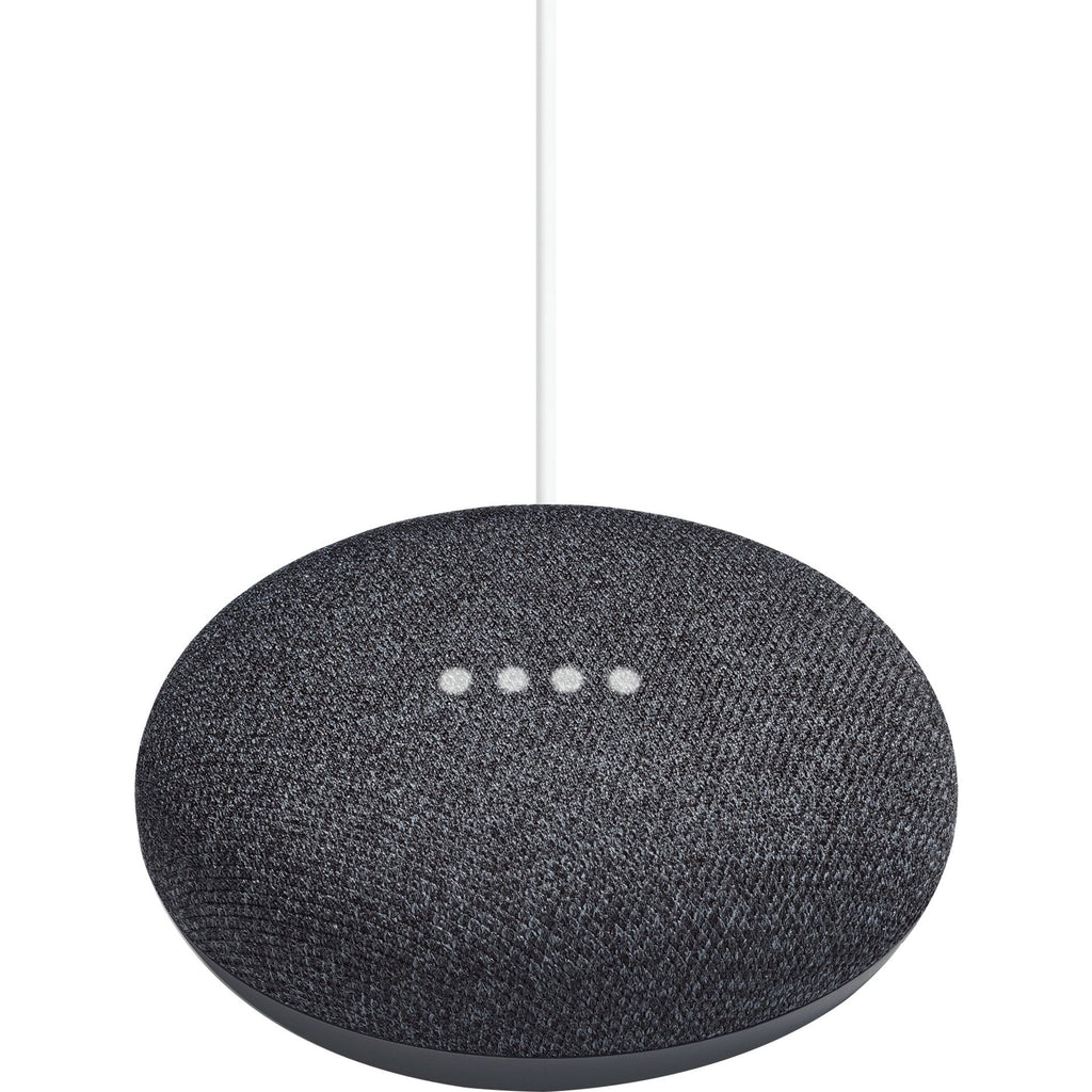 Bluetooth Mini Supported, Black Speaker, Smart Charcoal Assistant Home