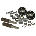 Includes (2) Pair 5 Bearings 1-3/8 Stock of 1-1/16 Hub Tapered Spindles - Assemblies &amp; Inch 5-Bolt Inch Inch Square To Trailer on