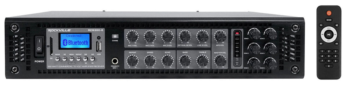 '+ 8" Landscape (5) 70v 88M CONTROL JBL Speakers Commercial exterior Amplifier