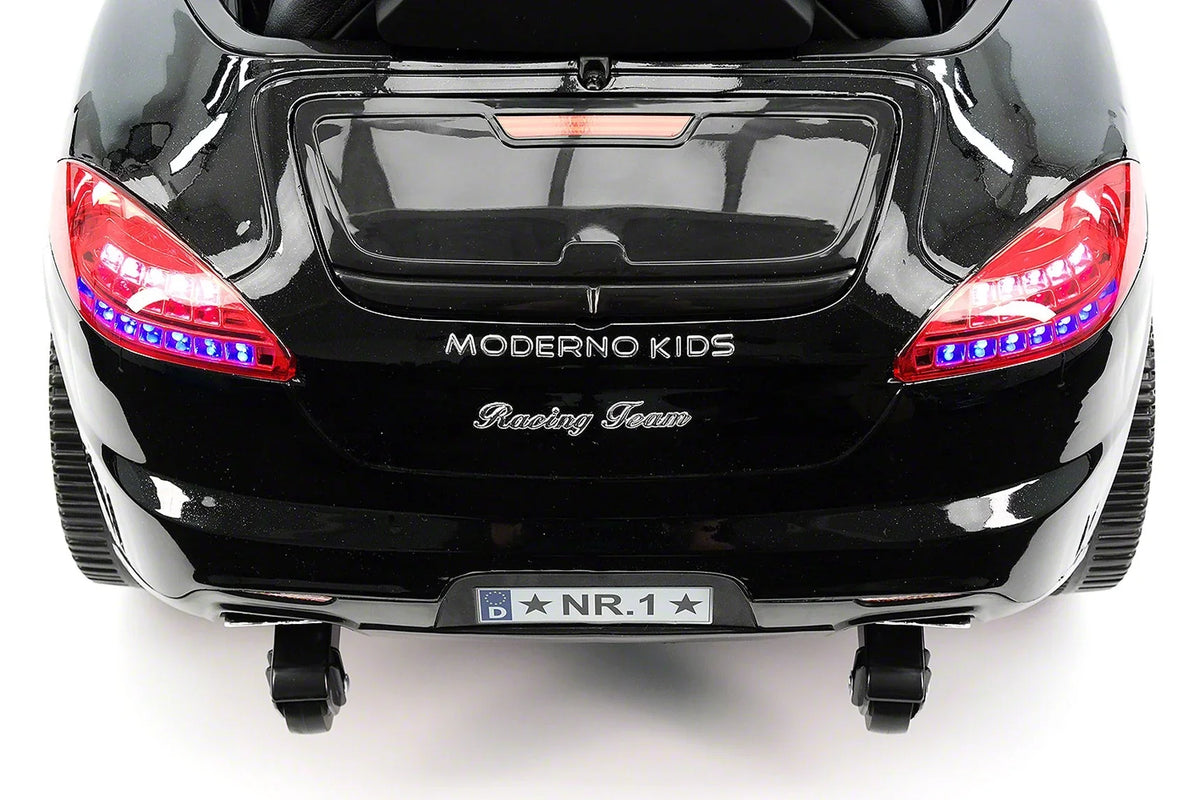 12V Ride-On R/C with Remote Kiddie Car | Metallic Electric Parental Roadster Kids Black