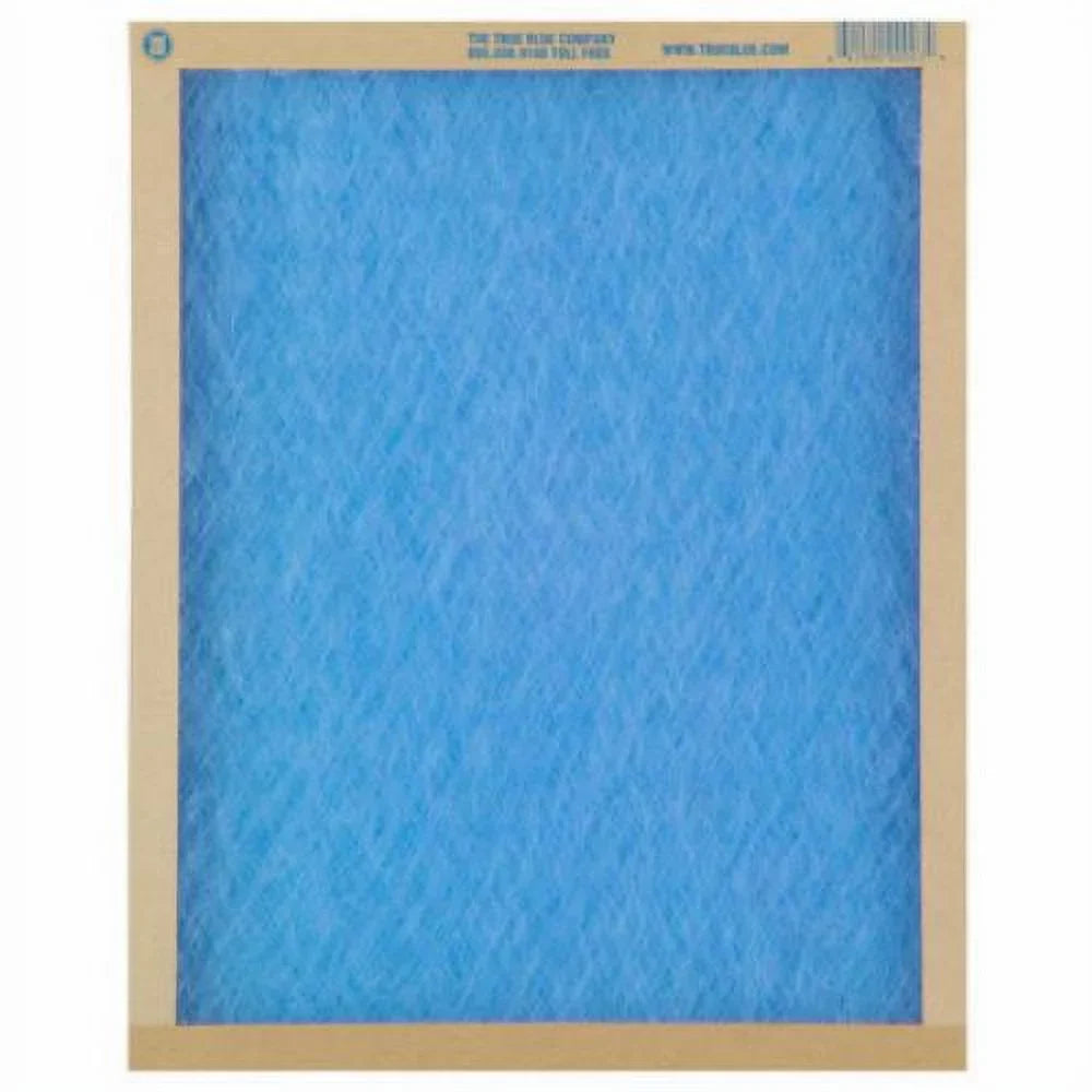'- 112201 20" Air Flat MERV Panel 1" 2 Blue Quantity True x 12 of Filter x 12" Disposable Furnace Fiberglass Spun