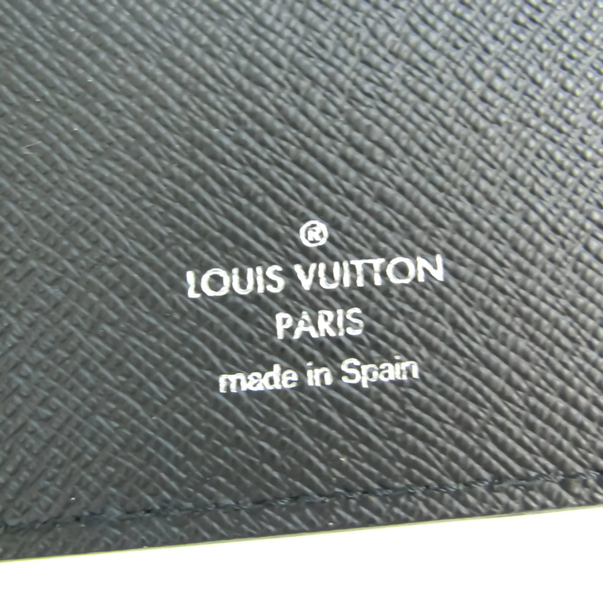 Portefeuille (Good) M60622 (bi-fold) Epi Brazza Men's Leather Pre-Owned Wallet Noir Epi Long