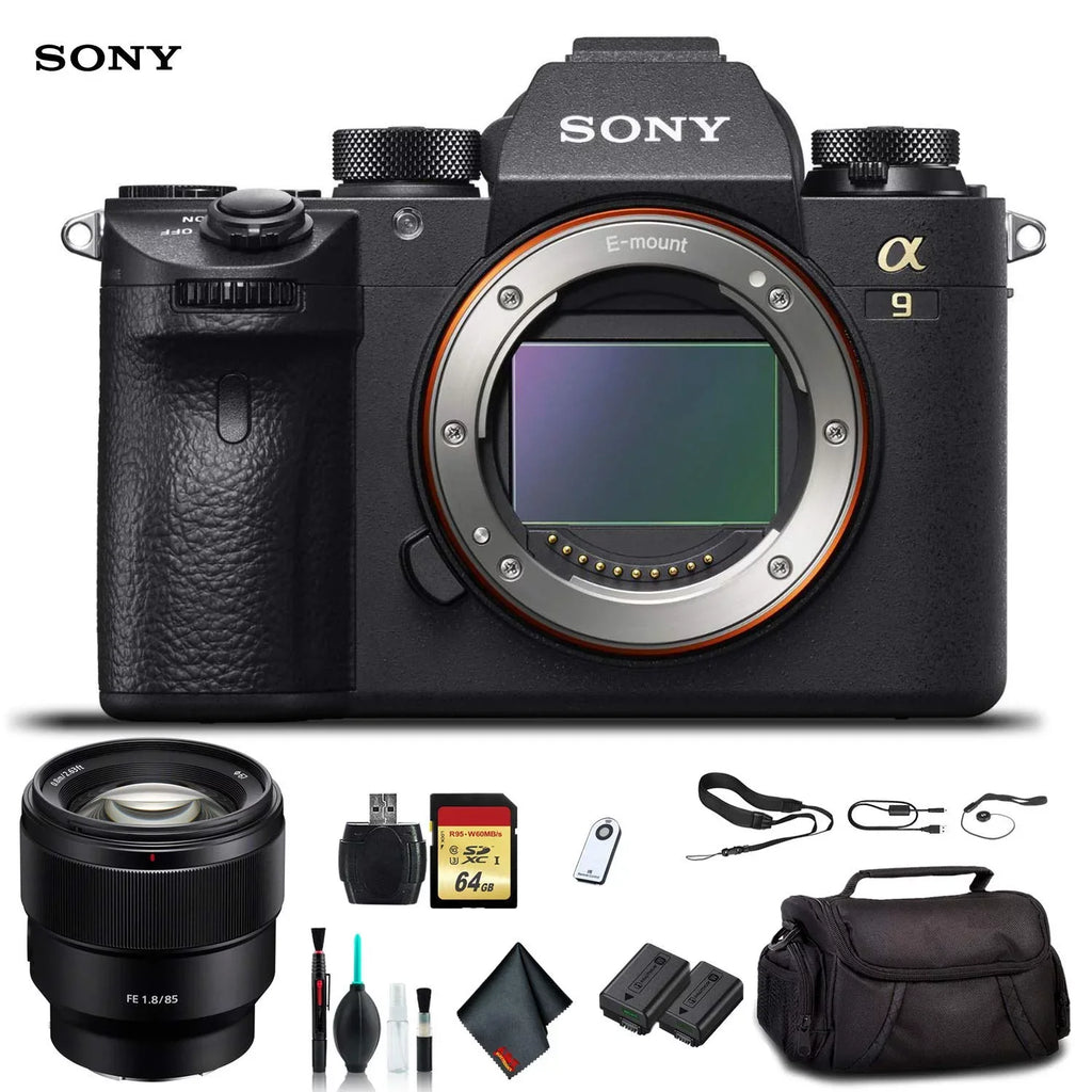 Additional Essential Soft Card Bag, Accessories Camera Card, , Reader Lens, ILCE9/B Battery, FE a9 With 24-70mm Plus Mirrorless Memory Alpha 64GB