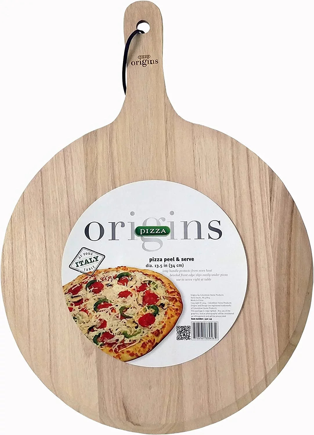 Pizza Wood, Origins 13 Round Italian 21-Inch by Peel,