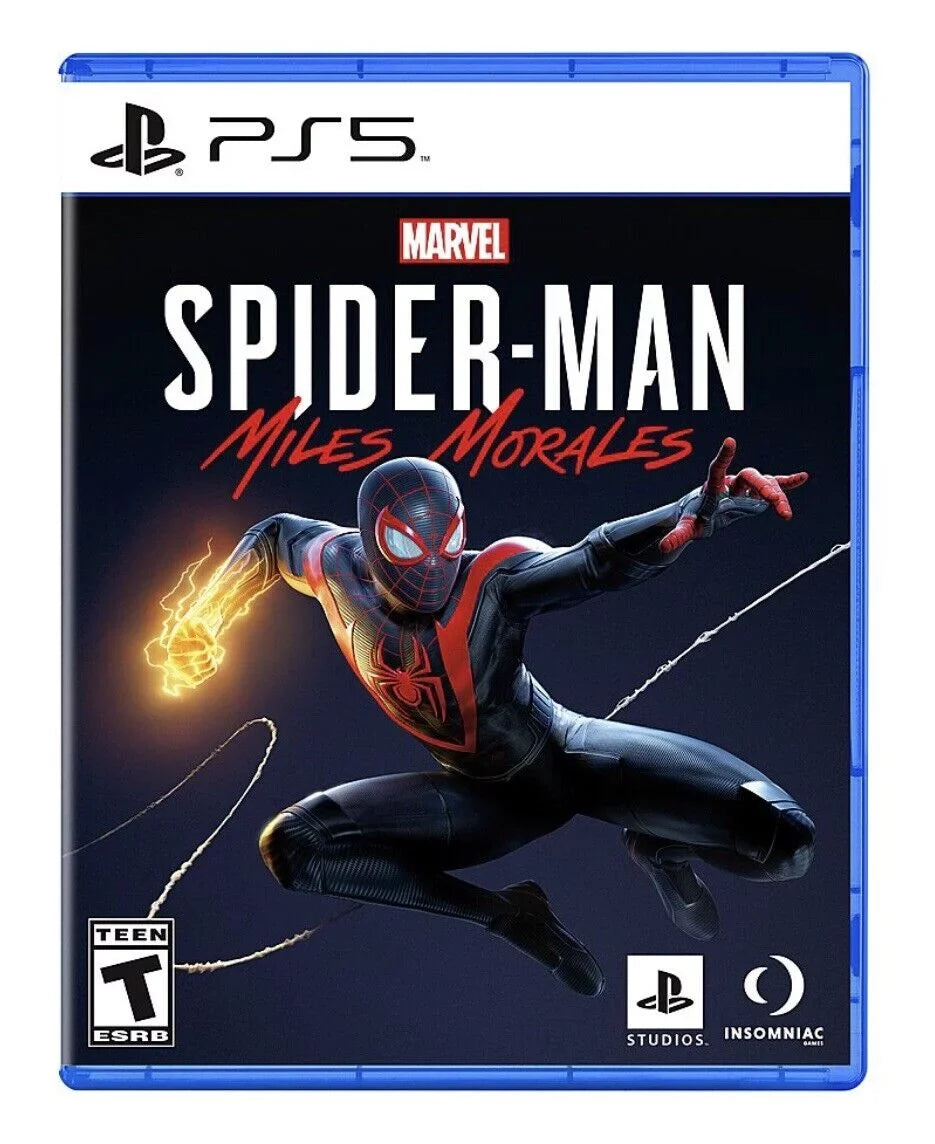 Standard Marvel’s Spider-Man Morales Miles 5 Playstation PS5 Edition /