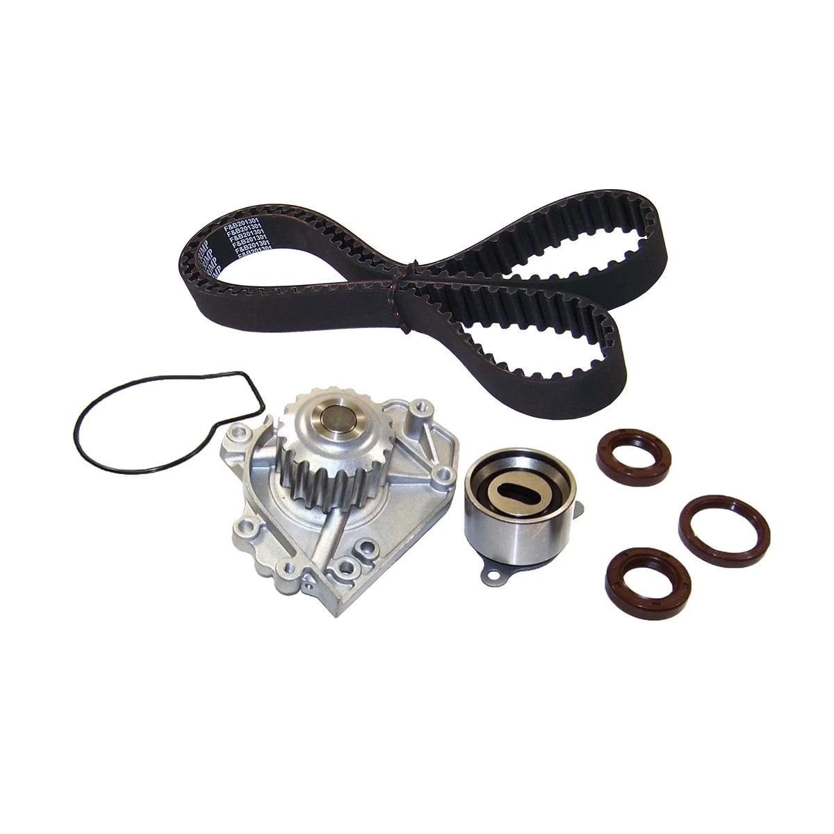 & DNJ liquid DOHC Trucks 96-01 TBK212AWP Cars CR-V Belt Timing 1.8L Pump Fits Acura Kit Honda