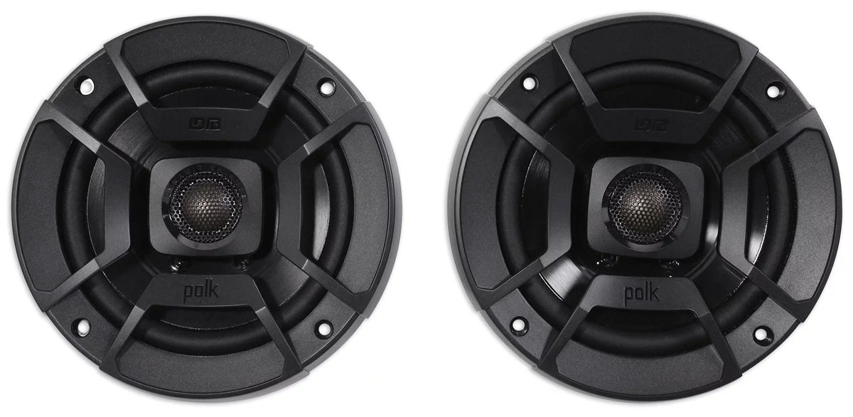 Audio DB522 + 5.25" Rockmat Speakers ATV/Motorcycle/Boat Polk (2) Car Audio 600w