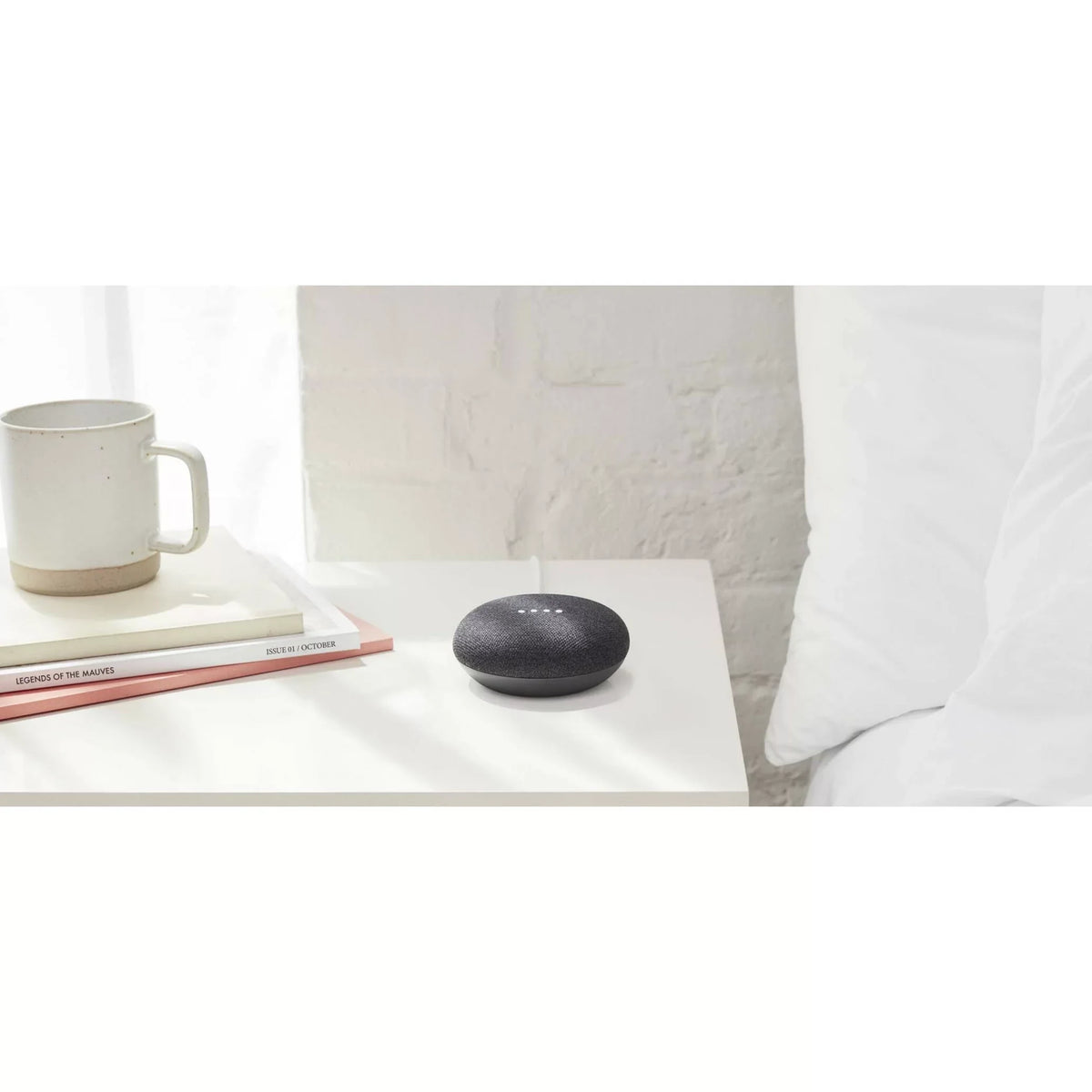 Bluetooth Mini Supported, Black Speaker, Smart Charcoal Assistant Home