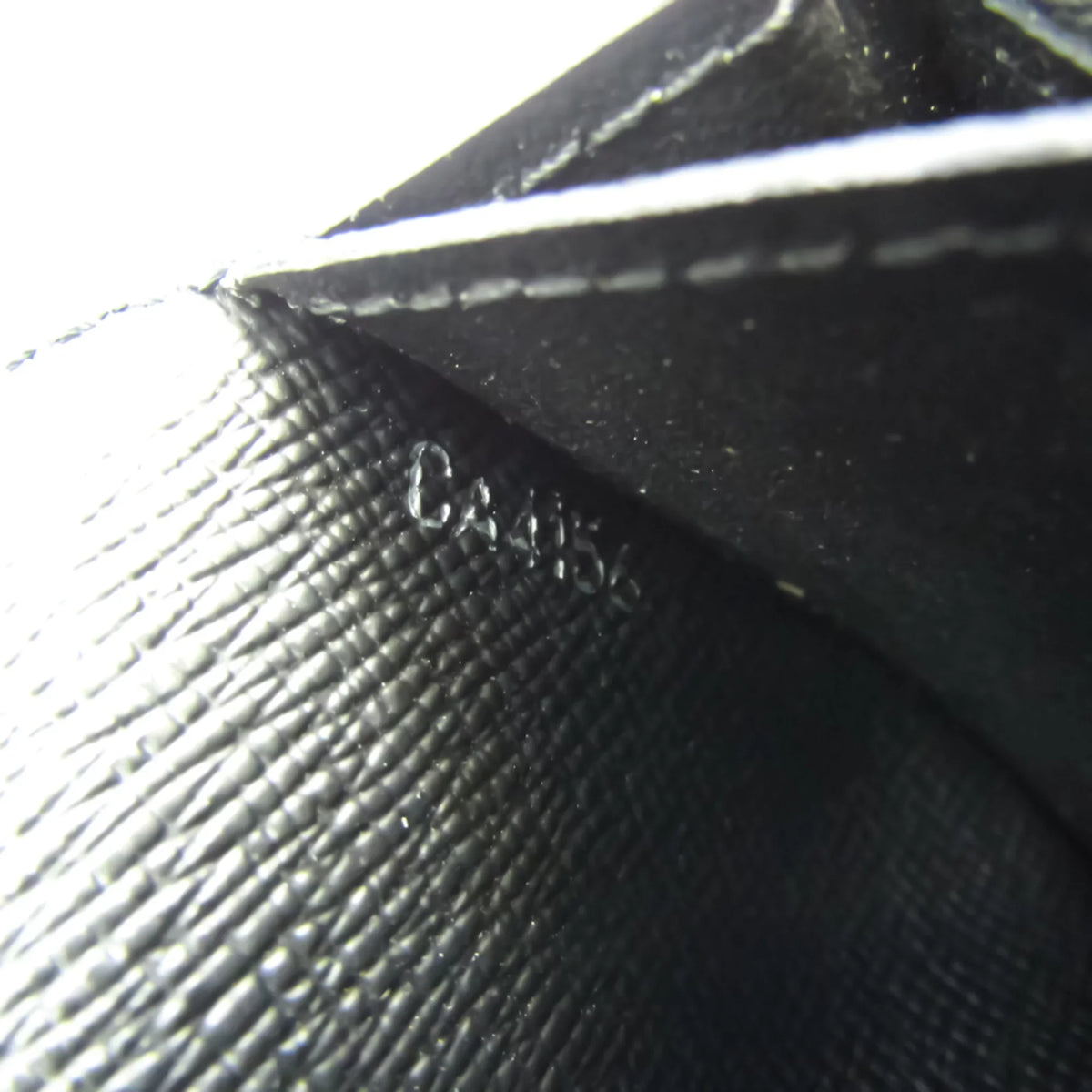 Portefeuille (Good) M60622 (bi-fold) Epi Brazza Men's Leather Pre-Owned Wallet Noir Epi Long