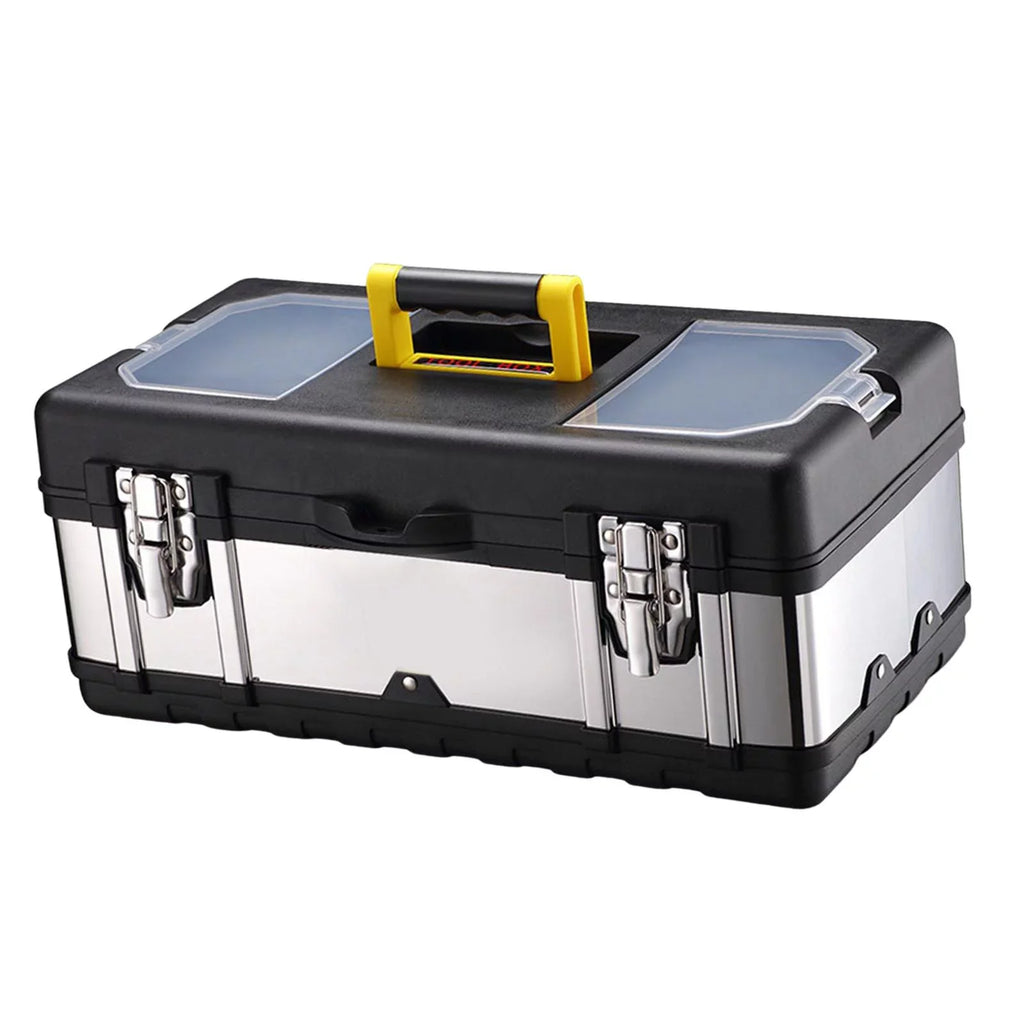 Case Lockable Case Repair Carry Car Storage Tools for Trunks Toolbox 17inch Plumber