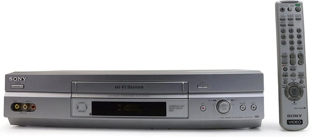 Full (Refurbished) Chassis Hi-Fi Restored SLV-N750 VCR 4-Head