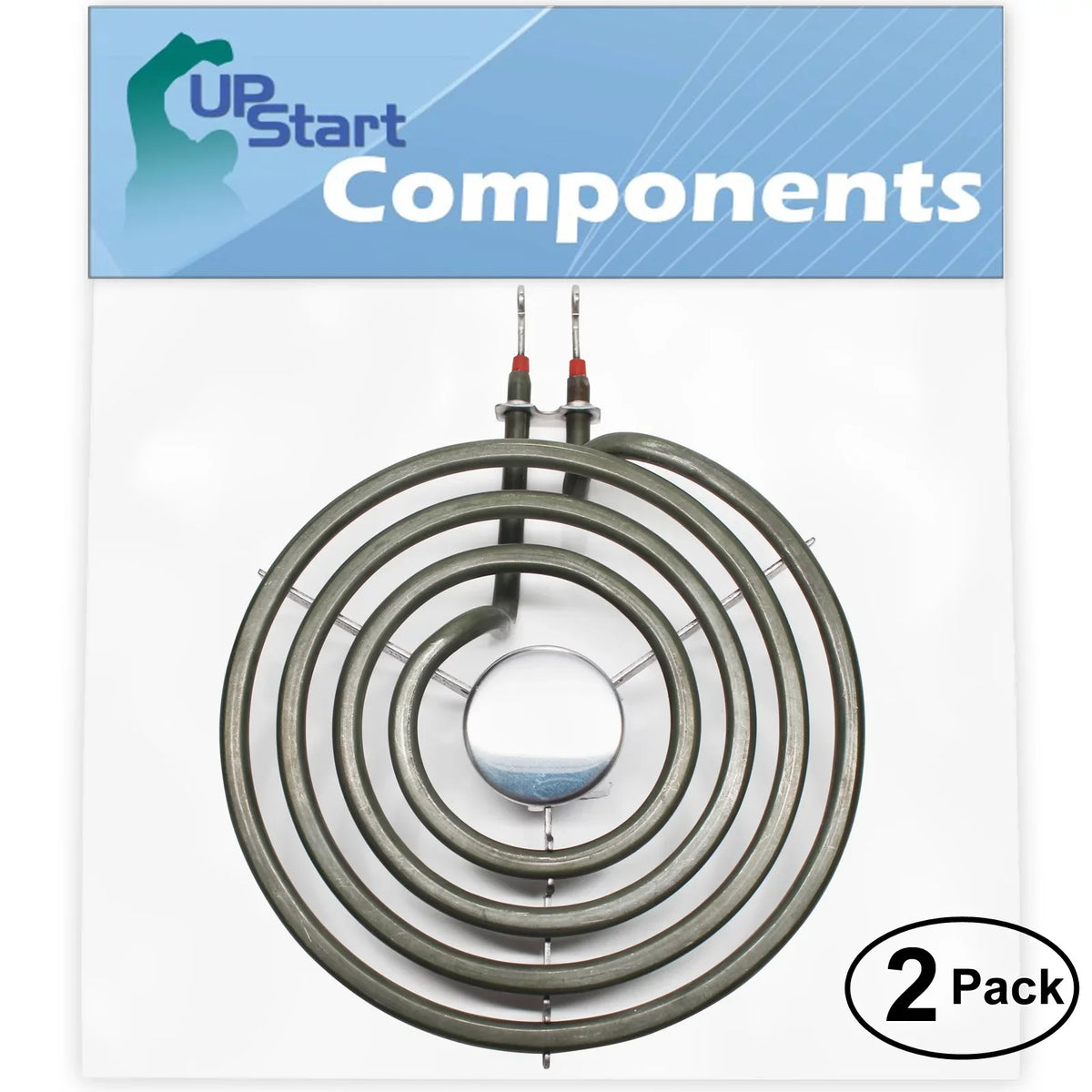 & Stove 2-Pack - Replacement 6 4 Surface 35HN-2CLX-ON Chef Magic 660532 Chef Turns Range, Heating inch Cooktop Magic Burner Element for for with Element Compatible