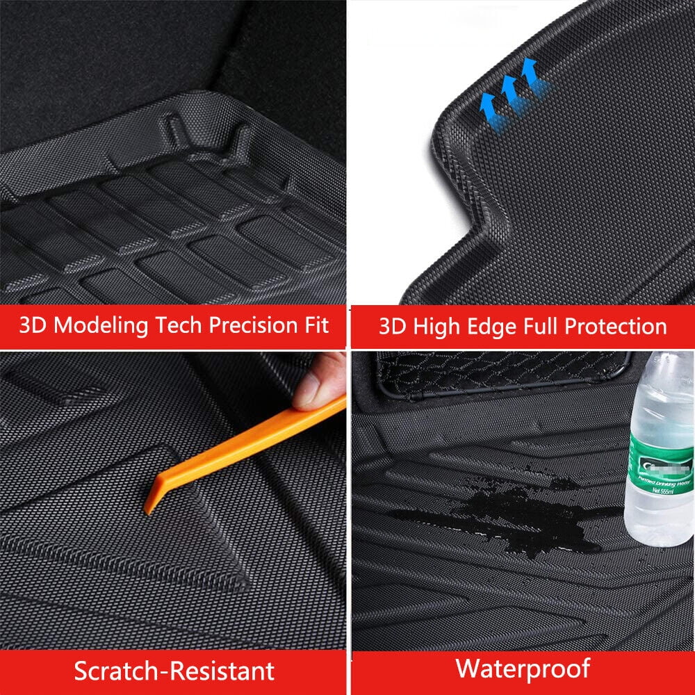 Cargo for Toyota Liner Mats 2020-2023 Highlander Custom Mat Waterproof Trunk
