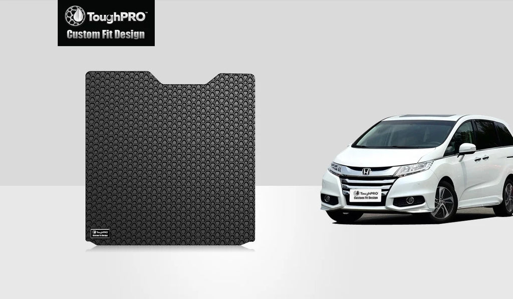 Odyssey Heavy ToughPRO - - Compatible HONDA (Made - USA) in with Rubber 2011 Cargo Duty - climate All Black Mat