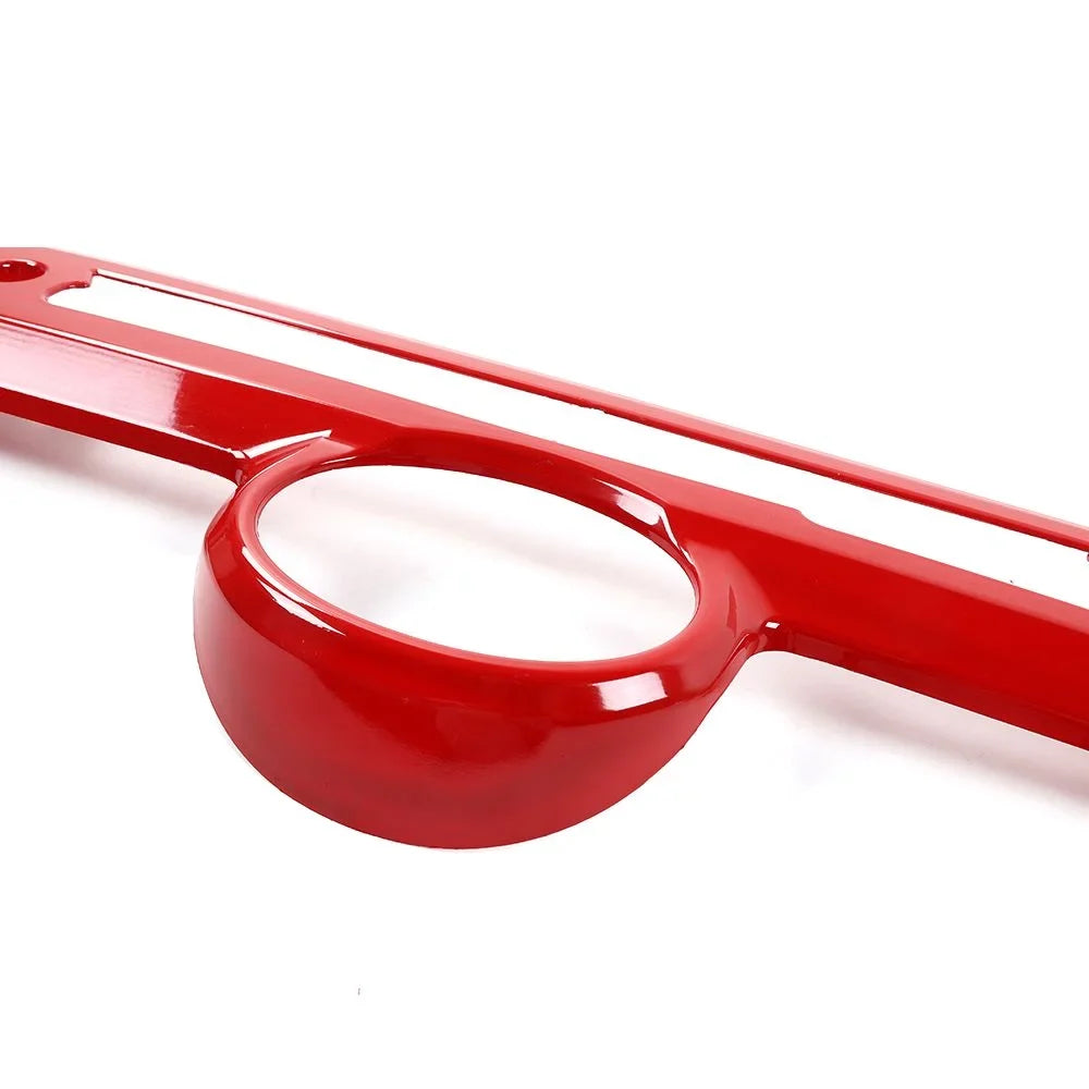 Trim Frame Rear Red Handle Tailgate Trunk Bezels Decor Teledu 4Runner Cover