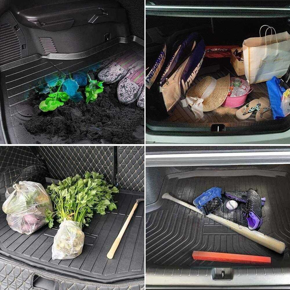 TPO 2011-2019 Custom for Cargo Non Explorer Models Liner Trunk Waterproof Mats 7-seats