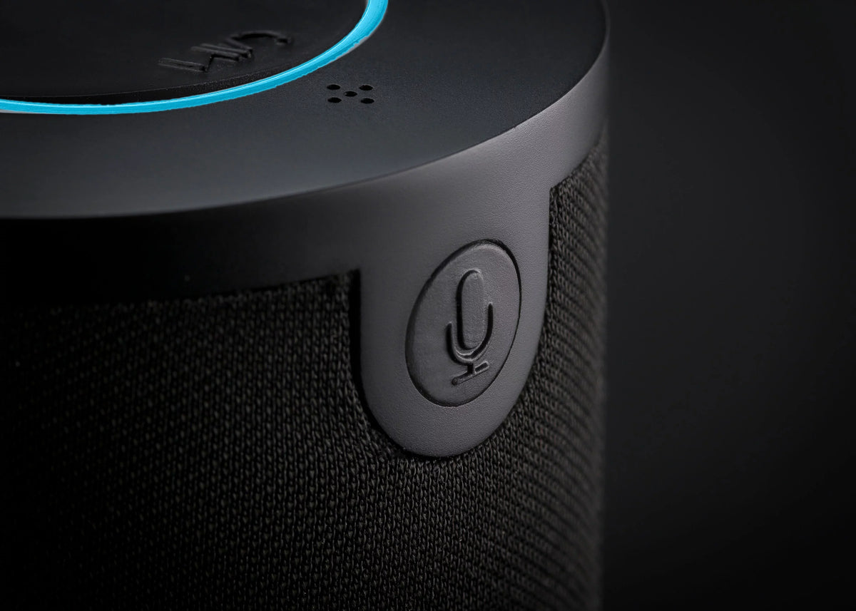 Voice Speaker with Wireless Odash VA-WTS-6-1153 Bluetooth, Black Assistant