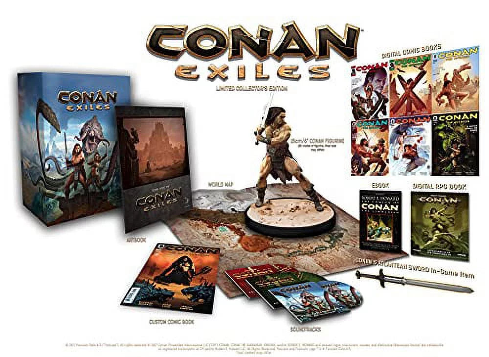 '- - Collector's Edition Conan Limited PlayStation Exiles 4