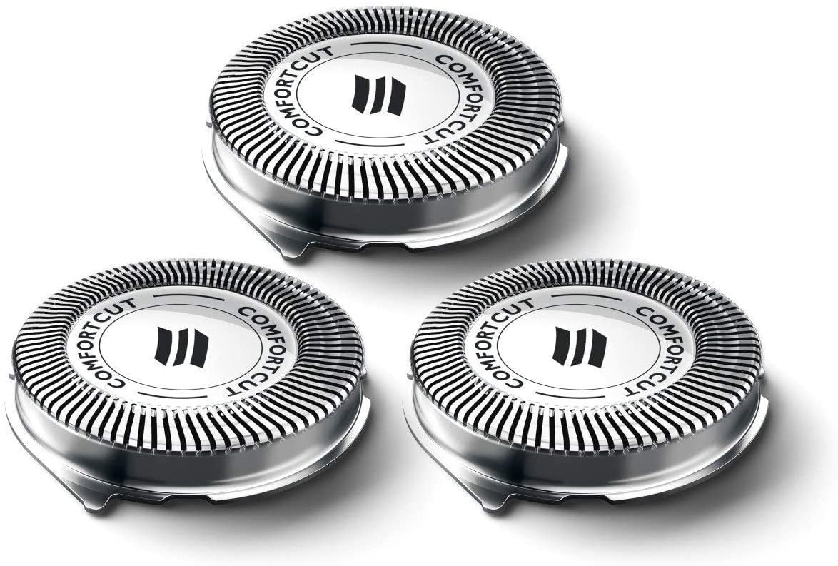 Norelco and 3000 series 1000, Philips 2000, Philips Heads Cut Series design, Lift Compatible 3000 & Norelco Shaver S738 Shavers with SH30/52 Click & Shaving