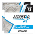 Air of MERV Box - 13, Aerostar Filter 2 20x22x1 by