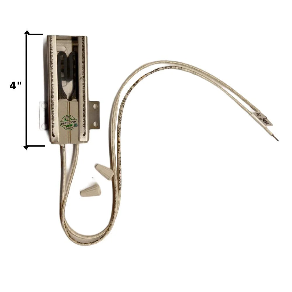 and Heavy Burner WB02X8212 WB02X4600 WB02X4600 Ignitor GE WB02X9998 for with DUTY WB02X4528 GlobPro large 4" WB02X8212 approx. WB02X9998 Replacement WB02X4528 Range compatible