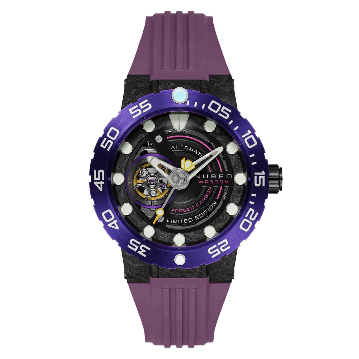 Carbon Edition Nubeo Opportunity Automatic Purple Forged Limited Fiber
