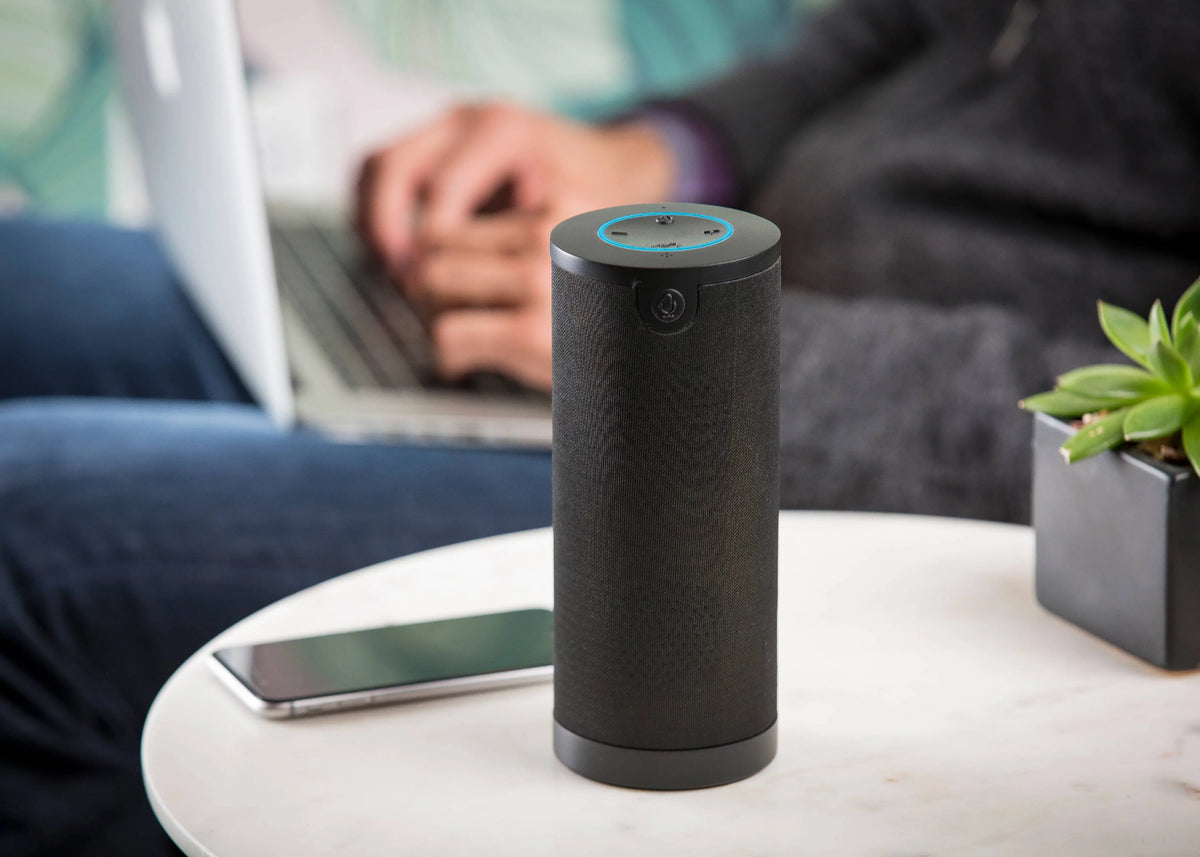 Voice Speaker with Wireless Odash VA-WTS-6-1153 Bluetooth, Black Assistant